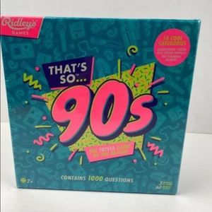 Ridley's Games That's So 90s Trivia Game - New